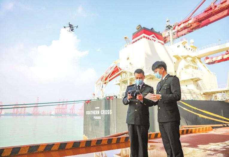 大宗貨物進口通關實現智慧監管